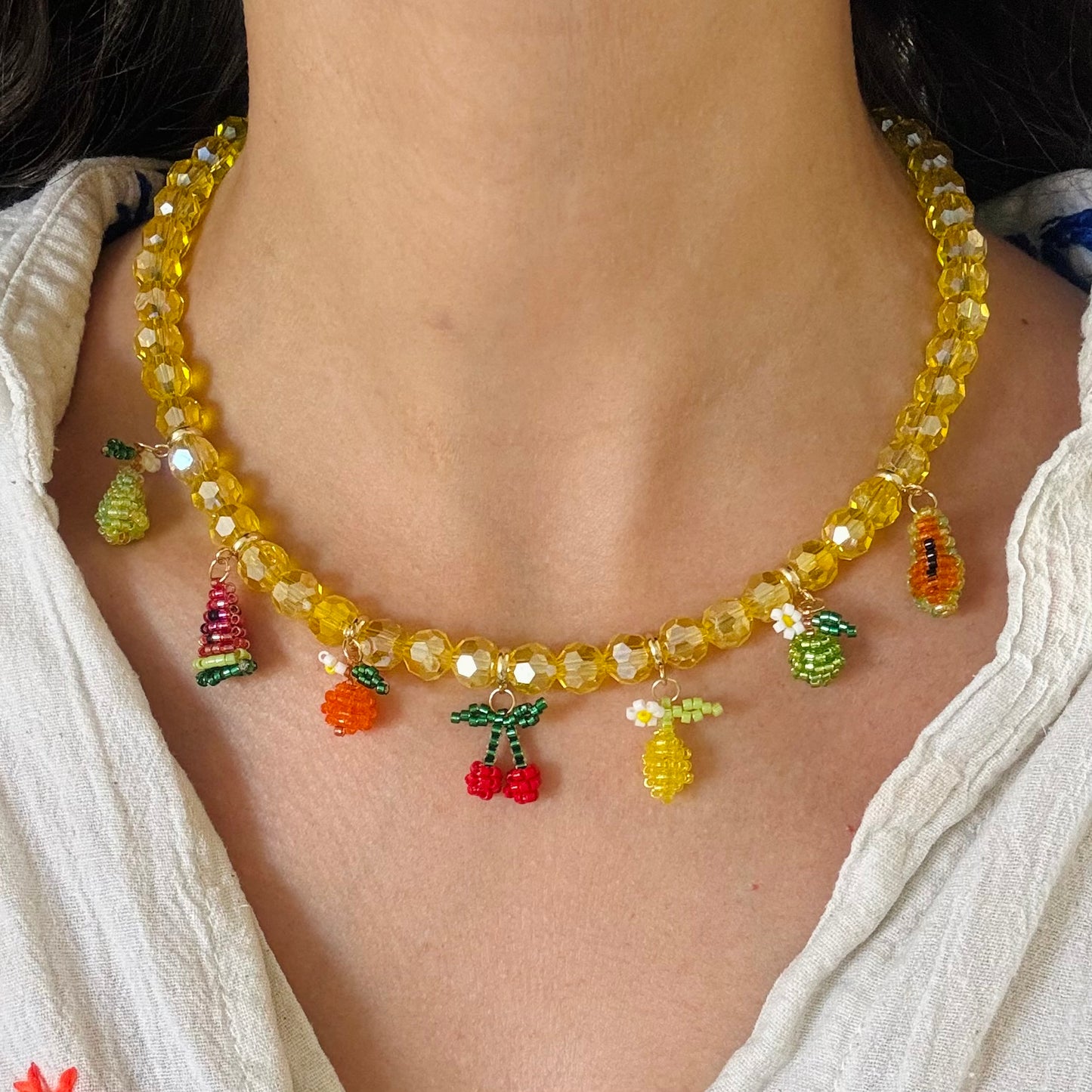 SUMMER VIBES Shiny Necklace