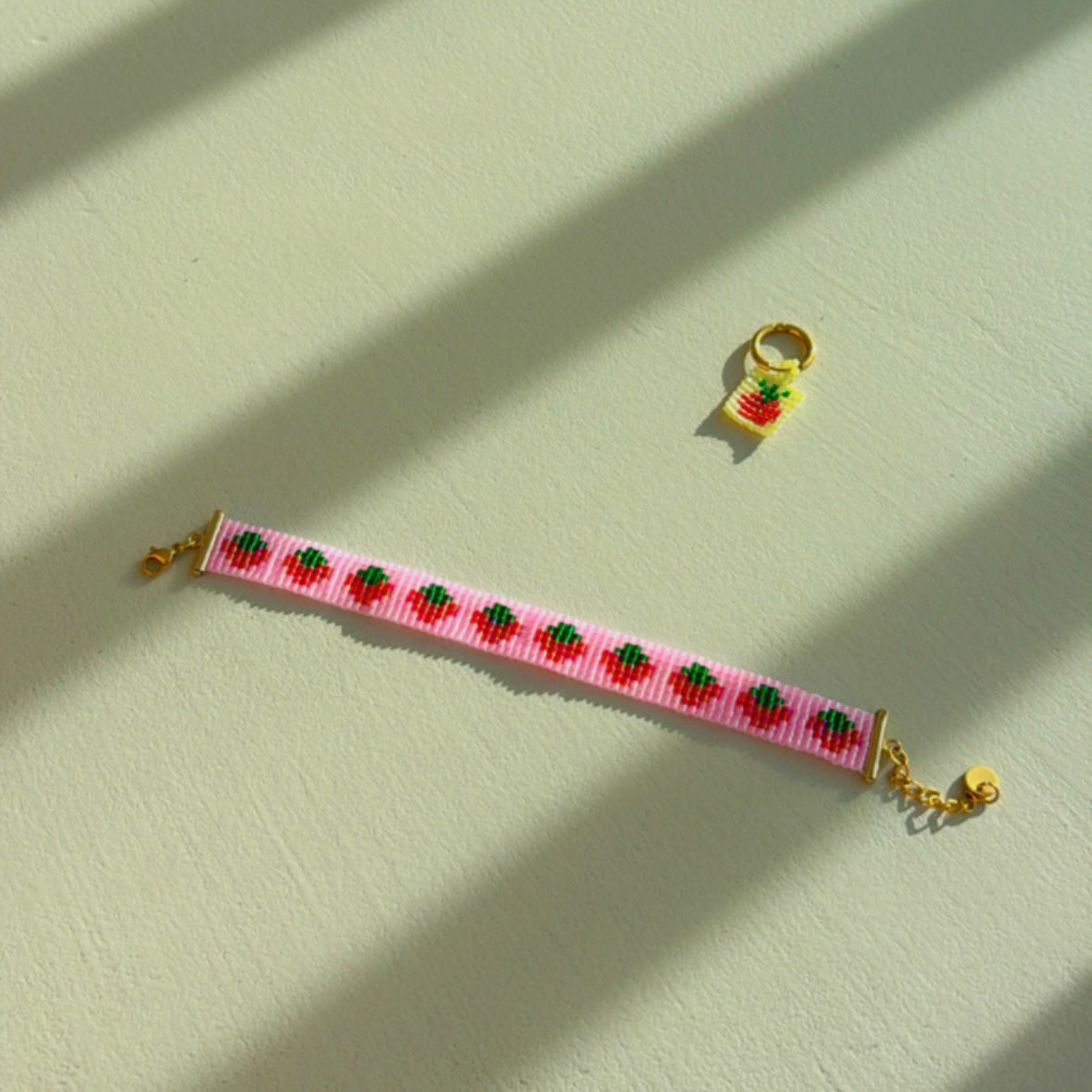 TOMATE Les Tissages Earring