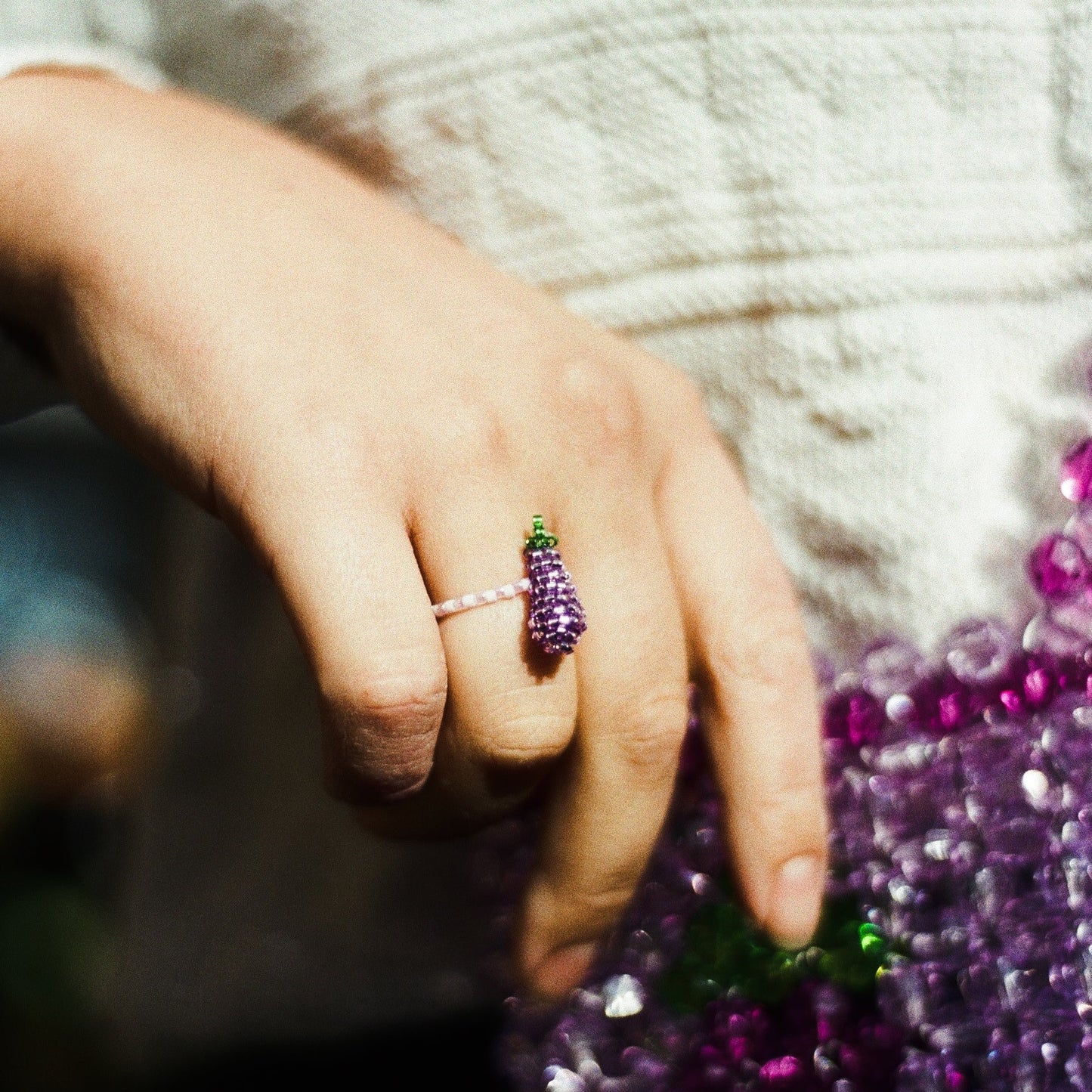 AUBERGINE Ring