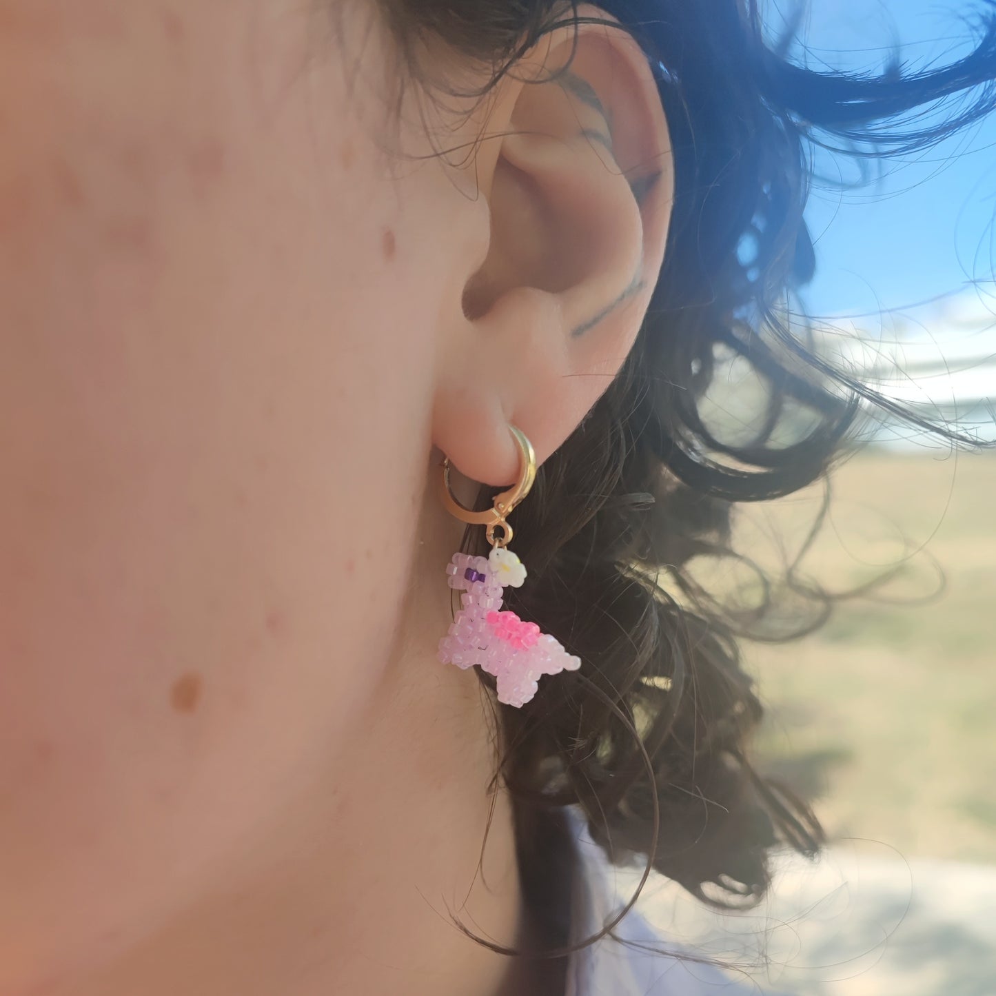 Hiiri x Magical Bodies Boucle d’oreille Dino (à l’unité)