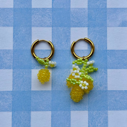 LEMONADE BREAK Boucles d’oreilles asymétriques