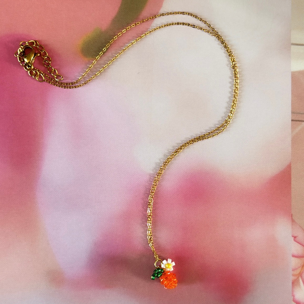 CLÉMENTINE Collier chaine