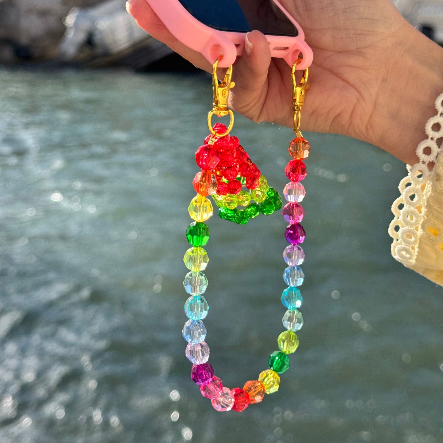 PASTÈQUE Bijou de portable