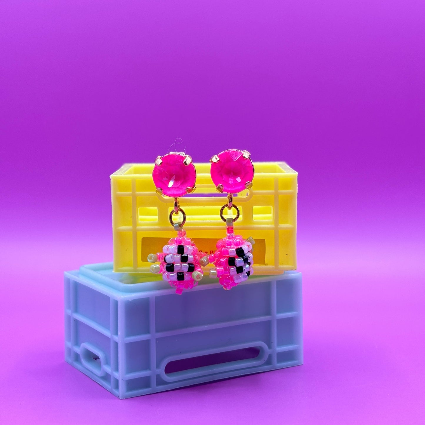 SHINY Exotiques Boucles d’oreilles