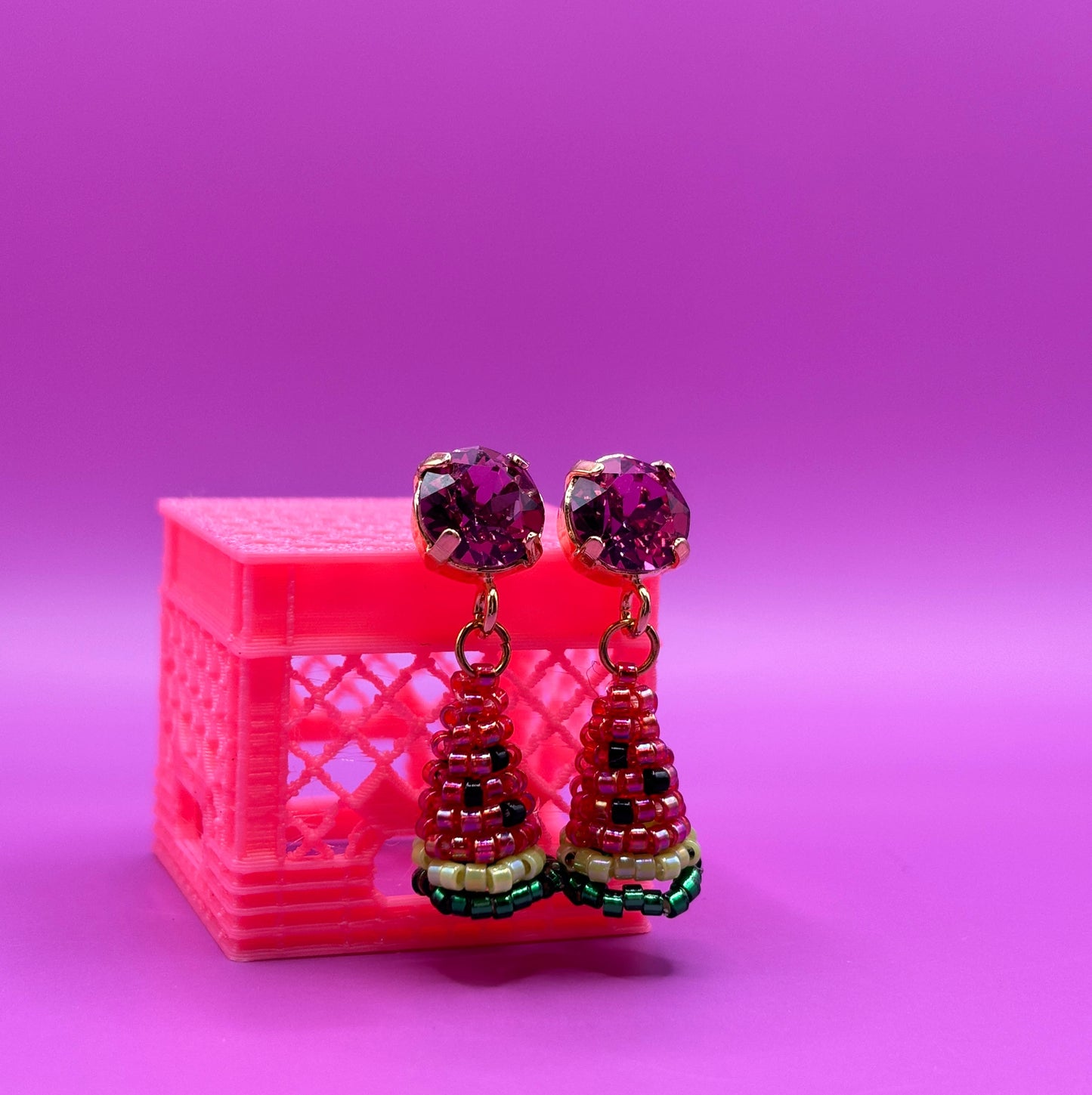 SHINY Exotiques Boucles d’oreilles