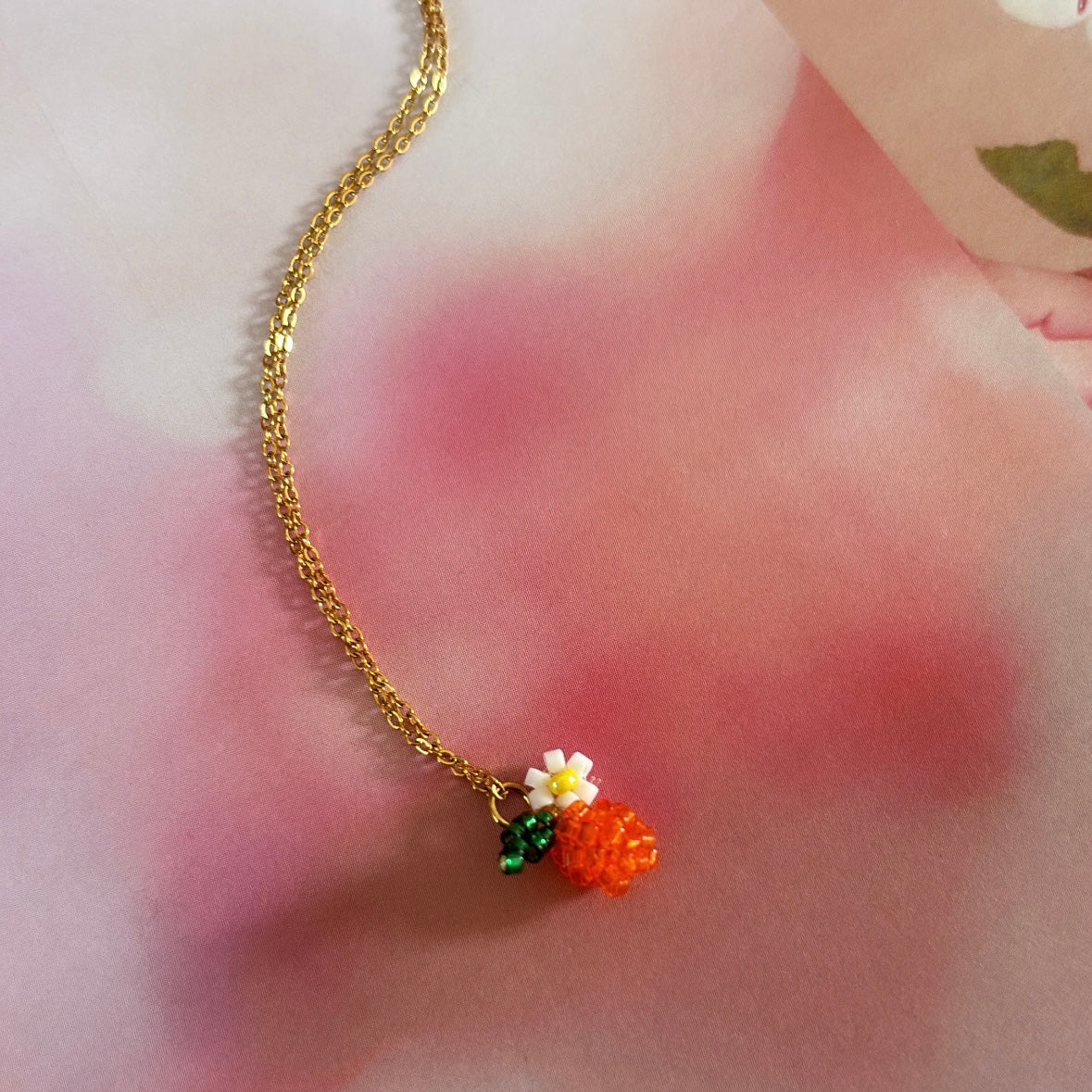 CLÉMENTINE Collier chaine