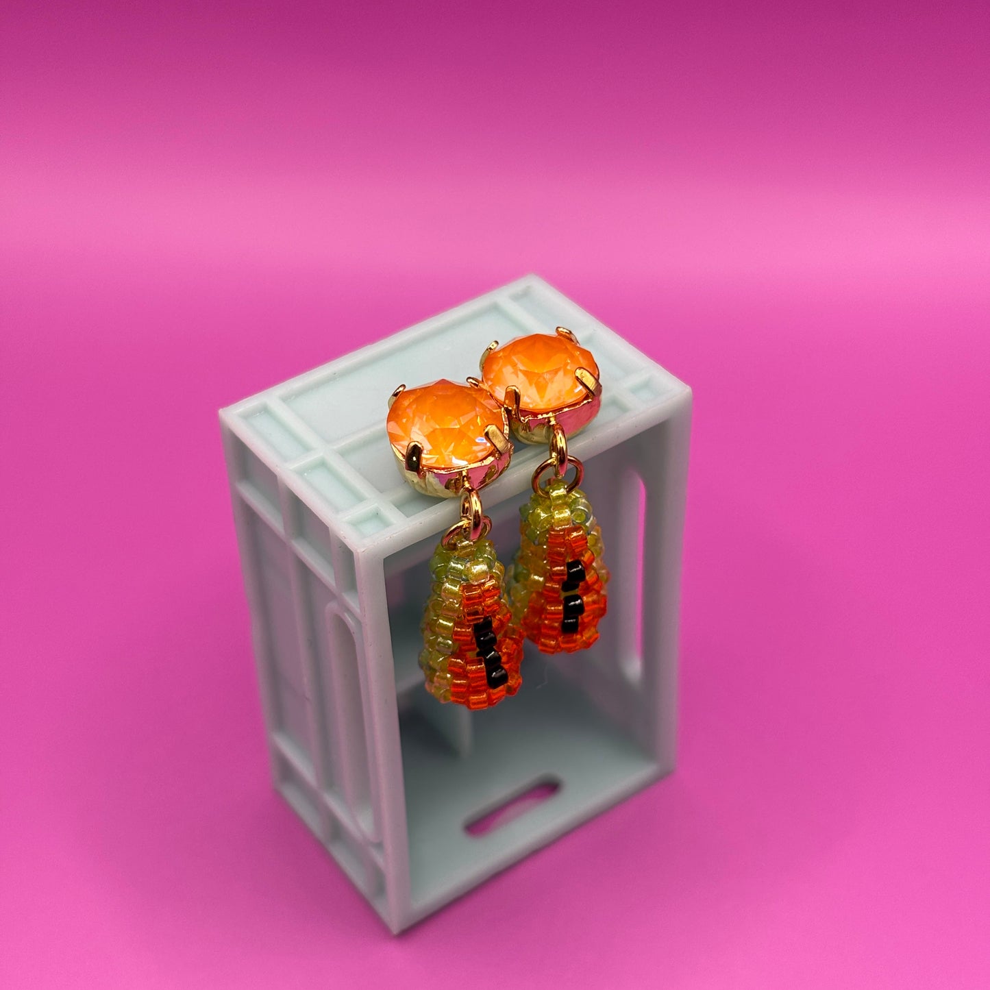 SHINY Exotiques Boucles d’oreilles